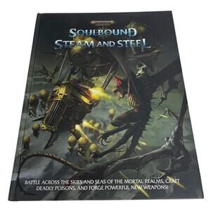 Warhammer Soulbound Steam and Steel RPG Book Cubicle 7 Hardcover